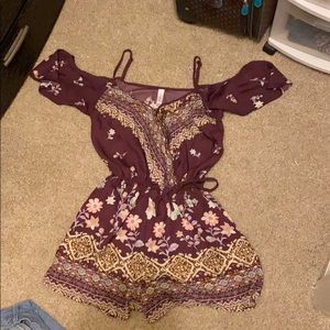 Floral romper